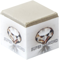 Мел для бильярда Super Diamond 45.002.01.1 (серый) - 