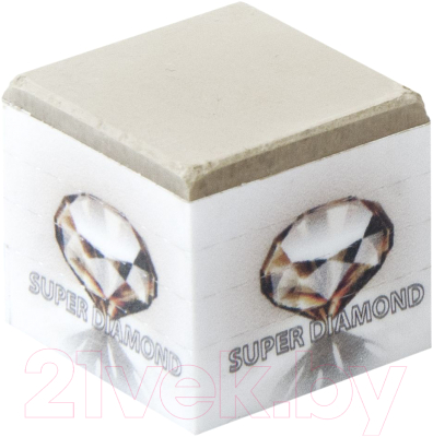 Мел для бильярда Super Diamond 45.002.01.1 (серый)