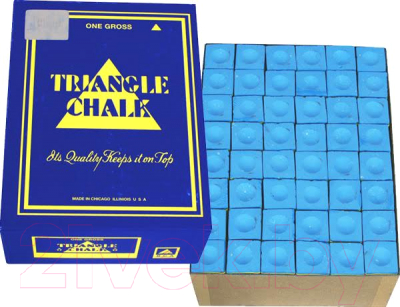 Изображение товара Мел для бильярда Tweeten Triangle / 45.002.44.4 (144шт)