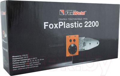 Паяльник для полипропиленовых труб FoxWeld ForPlastic 2200 ZJM / 6119