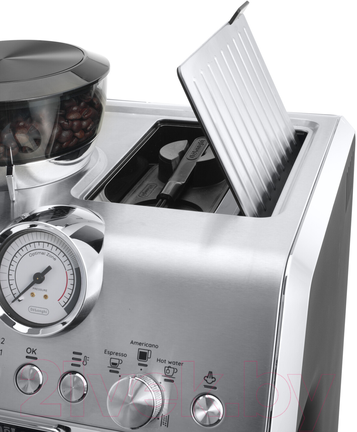 Кофеварка эспрессо DeLonghi La Specialista Arte Manual EC9155.MB — фото 4