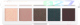 Миниатюра изображения товара Палетка теней для век Influence Beauty Color Algorithme тон 06 (5г)