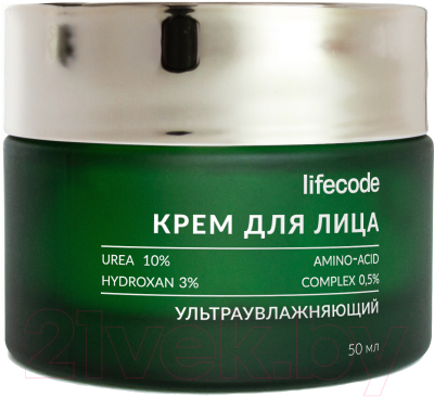 LifeCode Ультраувлажняющий (50мл) Крем для лица купить в Минске, Гомеле ...