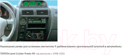 Изображение товара Переходная рамка Incar RTY-FC701
