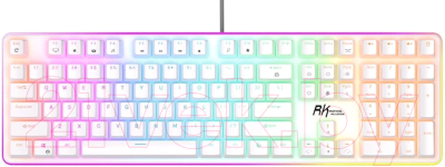 Клавиатура Royal Kludge RK918 RGB (белый, Red Switch)