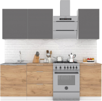 

Готовая кухня, Микс Топ-3 1.7м