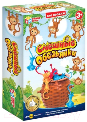 Настольная игра Умные игры Смешные обезьянки / B2118666-R