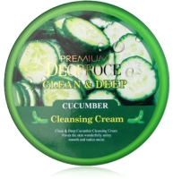 Крем для умывания Deoproce Premium Clean & Deep Cucumber Cleansing Cream (300мл) - 