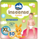 Подгузники детские Inseense Classic Plus XL 12-20 кг / InsCXL50Lime (50шт) - 