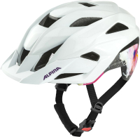 Защитный шлем Alpina Sports Kamloop Michael Cina / A9769-12 (р-р 56-59, белый глянцевый) - 