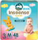 Подгузники-трусики детские Inseense Classic M 6-11 кг / InsCM48Blue (48шт) - 
