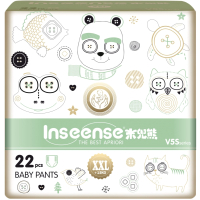 Подгузники-трусики детские Inseense V5S XXL 15+кг / Ins22green (22шт) - 