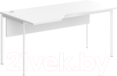 Письменный стол Skyland СА-1SD(L) 1600x900x755 (белый/белый)