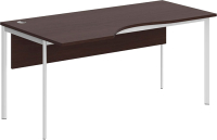 Письменный стол Skyland СА-1SD(L) 1600x900x755 (венге магия/белый) - 