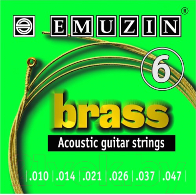 Струны для акустической гитары Emuzin 6А-103