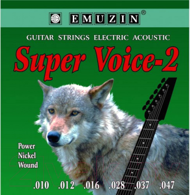 Струны для акустической гитары Emuzin 6СВ-02