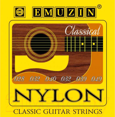 Струны для классической гитары Emuzin 6С311
