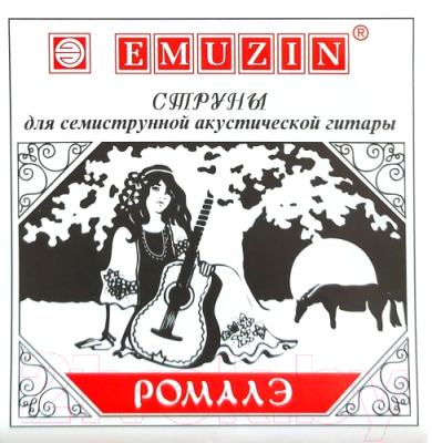 Струны для акустической гитары Emuzin 7РОМ