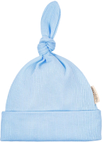 Шапочка для малышей Amarobaby Fashion Gnome / AB-OD22-NE16FG/19-40 (голубой) - 