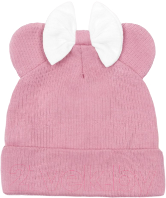 Шапочка для малышей Amarobaby Fashion Mini / AB-OD22-NE16FMi/06-40 (розовый)
