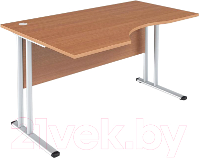 Письменный стол Skyland СА-2M(L) 1400x900x755 (груша ароза)