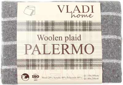 Плед Vladi Palermo 140x200 / 15S/Soul (9925334)