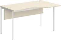 Письменный стол Skyland СА-2SD(R) 1400x900x755 (клен/белый) - 