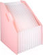 Лоток для бумаг Deli Macaron / B41102PINK (розовый коралл) - 