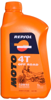 

Моторное масло Repsol, Moto Racing Off Road 4T 10W40 / 6016/R