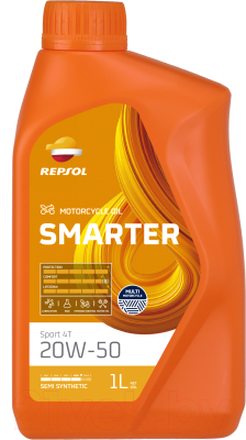 Моторное масло Repsol Smarter Sport 4T 20W50 / RPP2065THC (1л)
