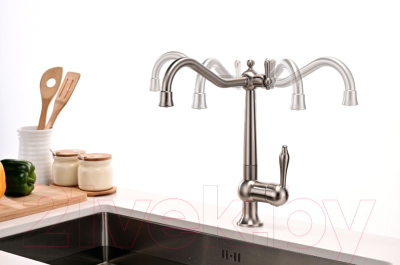 Смеситель Paulmark Retro Re213226-NI (никель)