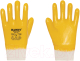 Перчатки защитные Handy HN-08-10Y с нитриловым покрытием (р.10, желтый) - 