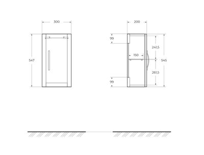 Шкаф для ванной Cezares Tiffany 55245