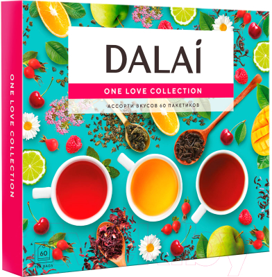Чай пакетированный Dalai One Love (60пак)