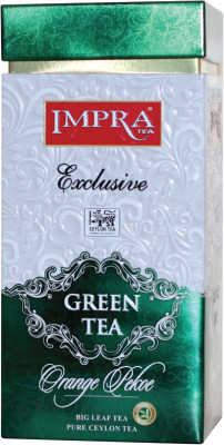 Чай листовой Impra Green Tea Orange Peko (200г)