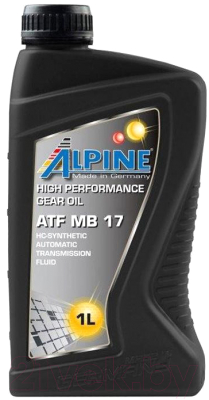 Трансмиссионное масло ALPINE ATF MB 17 / 0101651 (1л)
