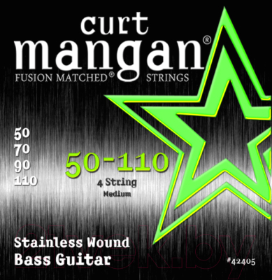 Струны для электрогитары Curt Mangan 42405