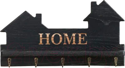 Ключница настенная Richwood Home / KEYSHOME-1/black (черный)
