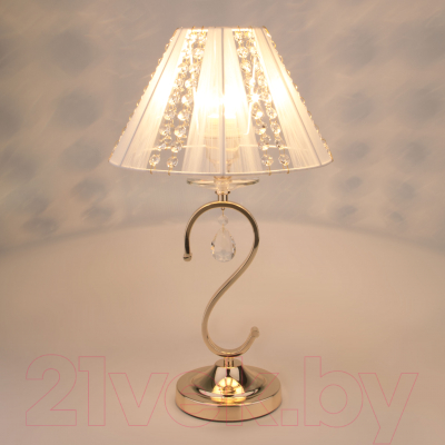 Прикроватная лампа Евросвет Alexis 3419/1Т (золото/белый)