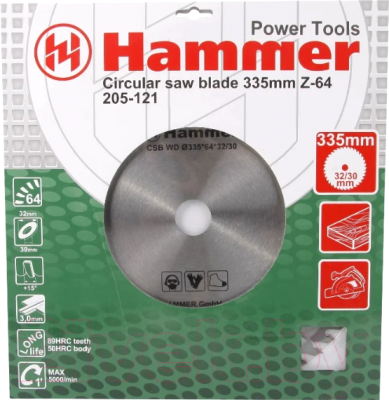 Пильный диск Hammer Flex 205-121