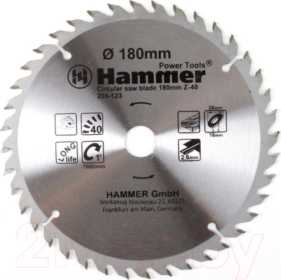 Пильный диск Hammer Flex 205-123