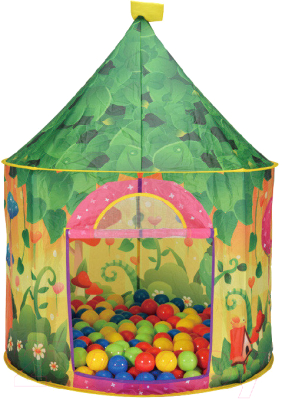 Детская игровая палатка Calida Садовый дом 706 (+100 шаров)