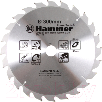 Пильный диск Hammer Flex 205-127