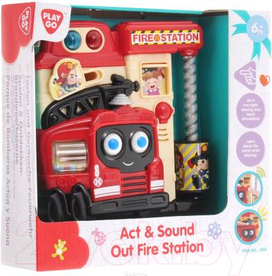Развивающая игрушка PlayGo Пожарная станция / 1014