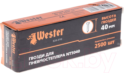 Гвозди для степлера Wester 826-016