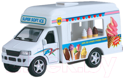 

Автомобиль игрушечный Kinsmart, Фургон мороженого / KS5253W