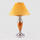 Прикроватная лампа Евросвет Majorka 008/1T RDM (янтарь) - 