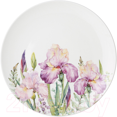 Тарелка столовая обеденная Lefard Irises / 410-147-1