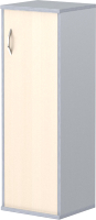 Шкаф-пенал Skyland СУ-2.3(R) с глухой дверью (клен/металлик) - 