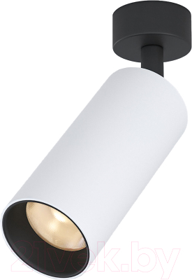 Точечный светильник Elektrostandard Diffe 85252/01 (белый/черный)